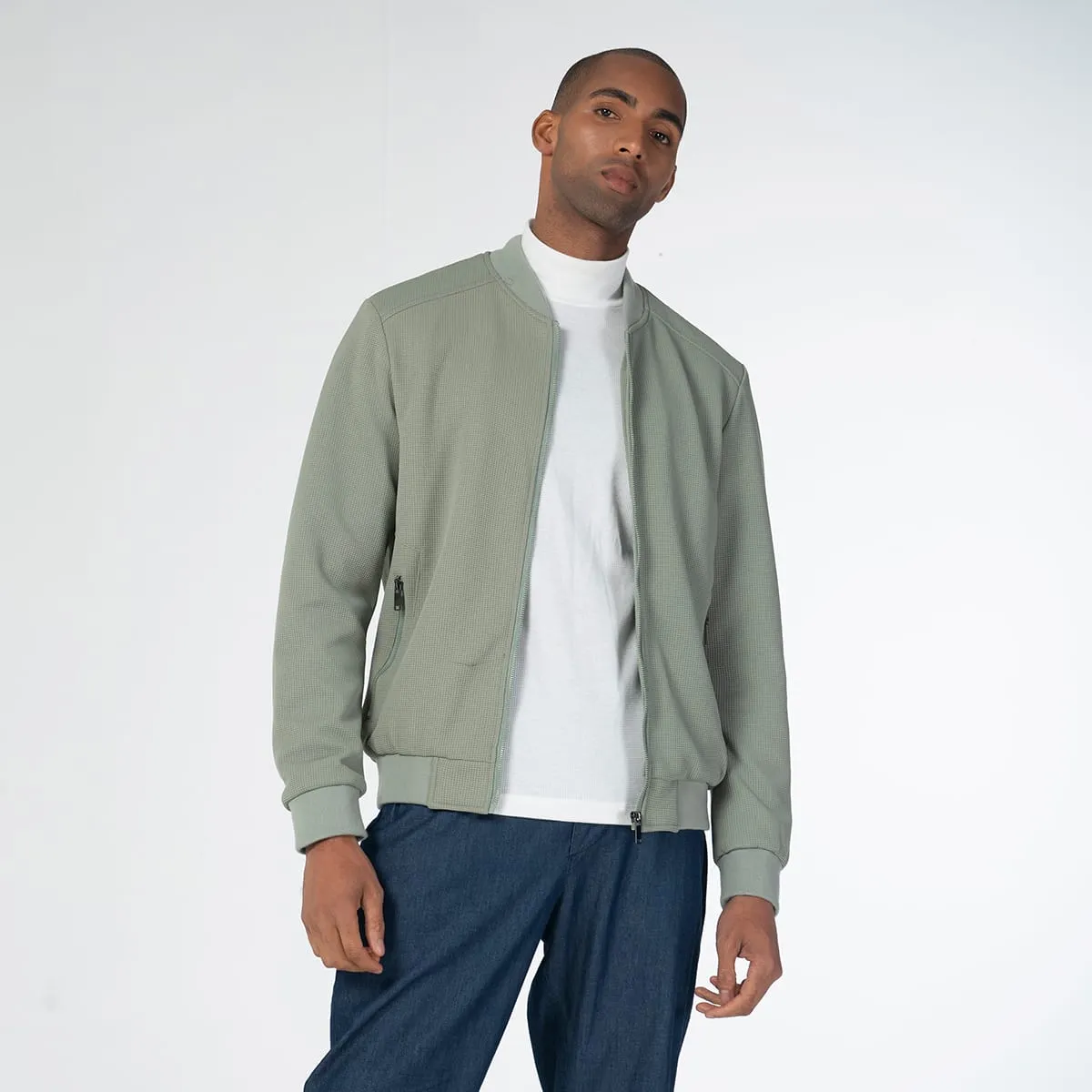 Chaqueta Beisbolera Cuello Neru Zion