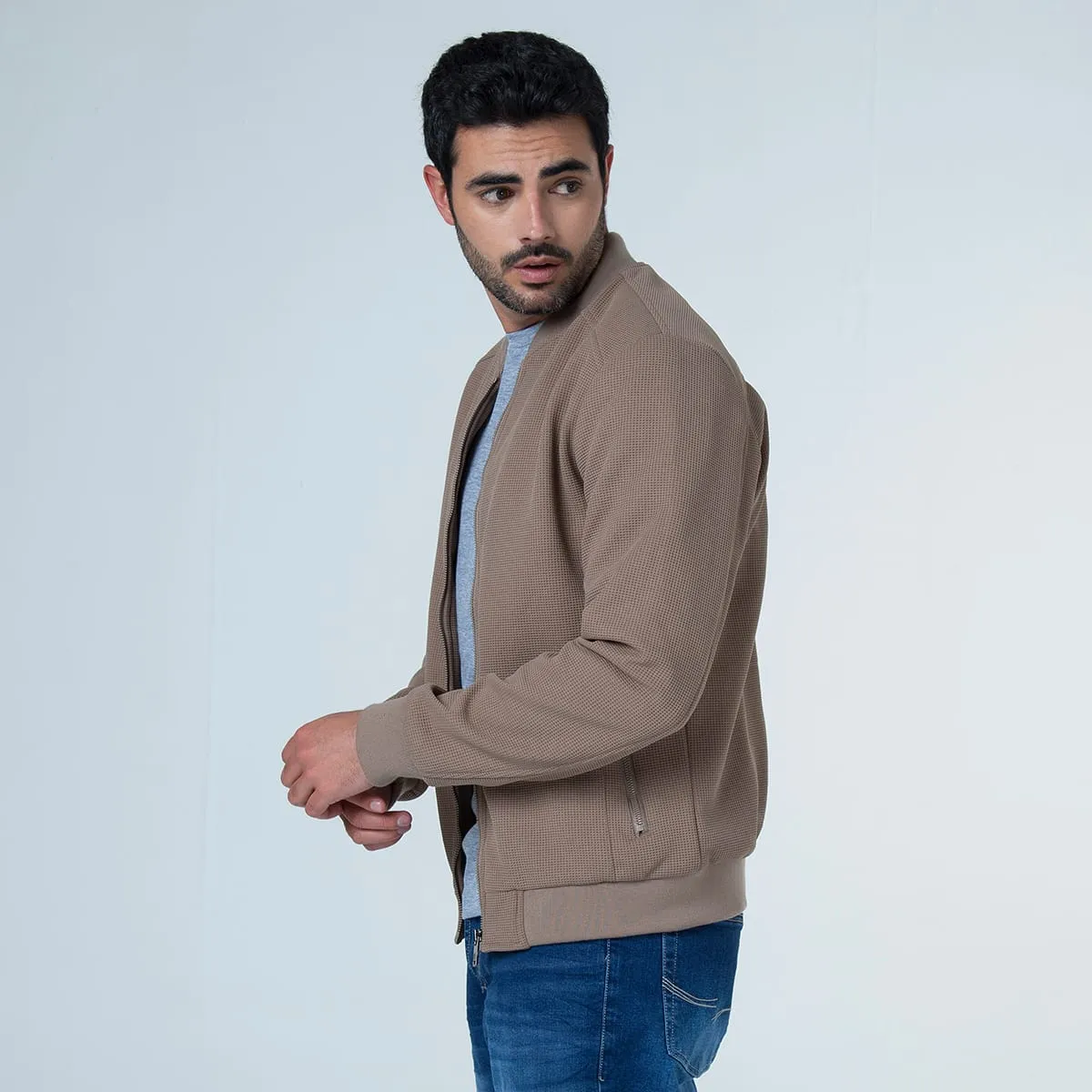 Chaqueta Beisbolera Cuello Neru Zion