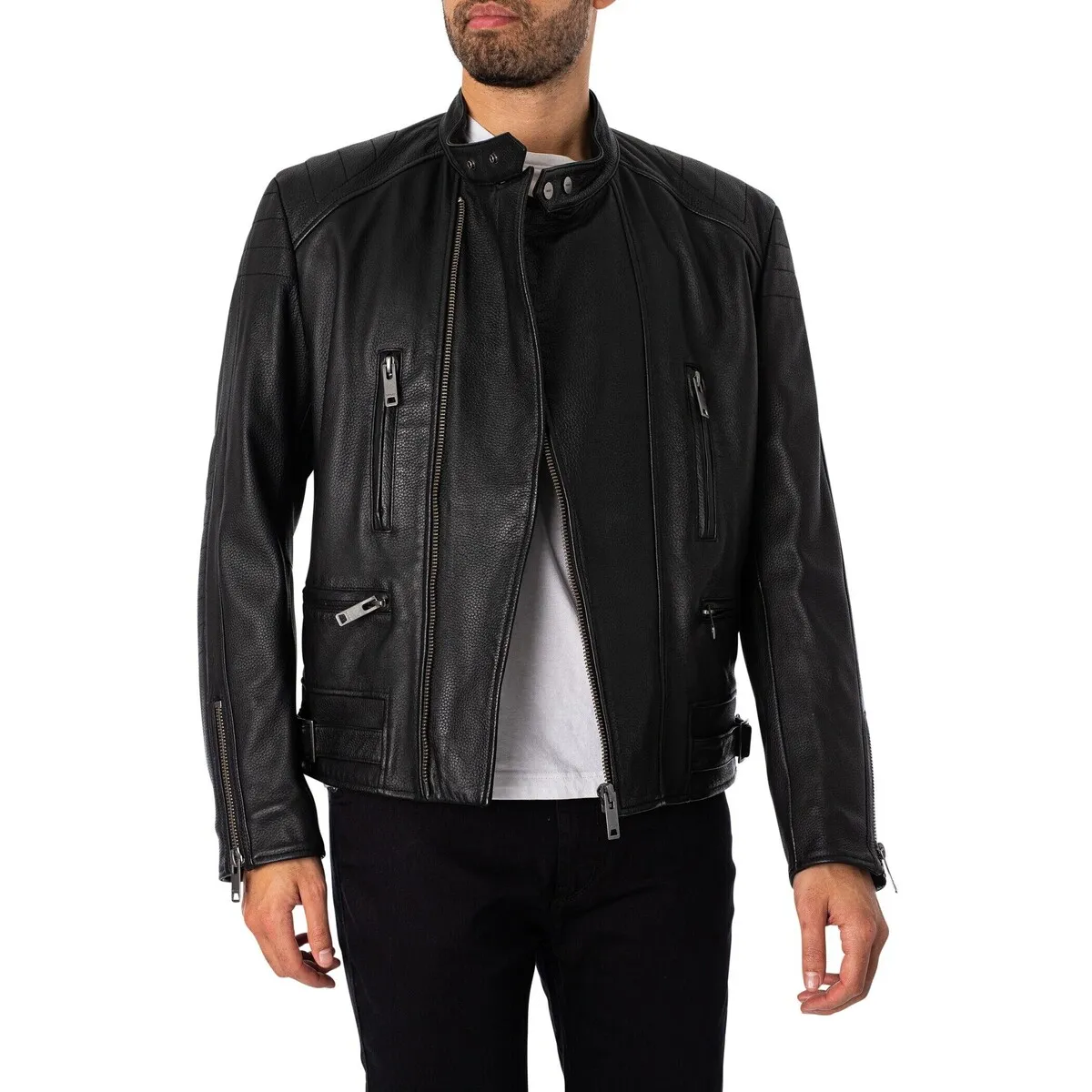 Chaqueta De Cuero Lewis