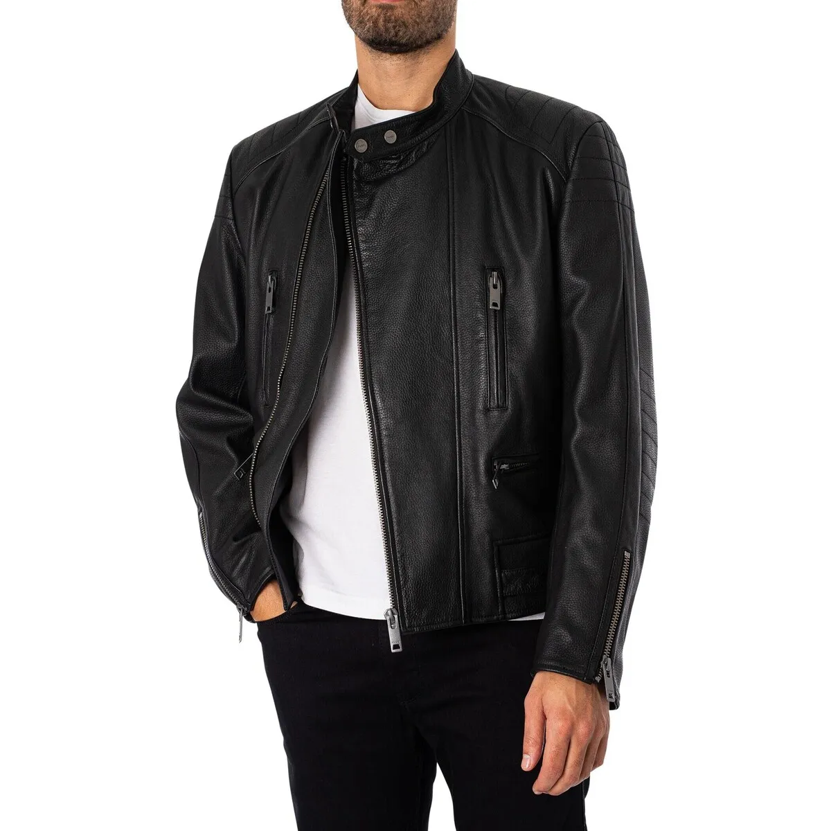 Chaqueta De Cuero Lewis