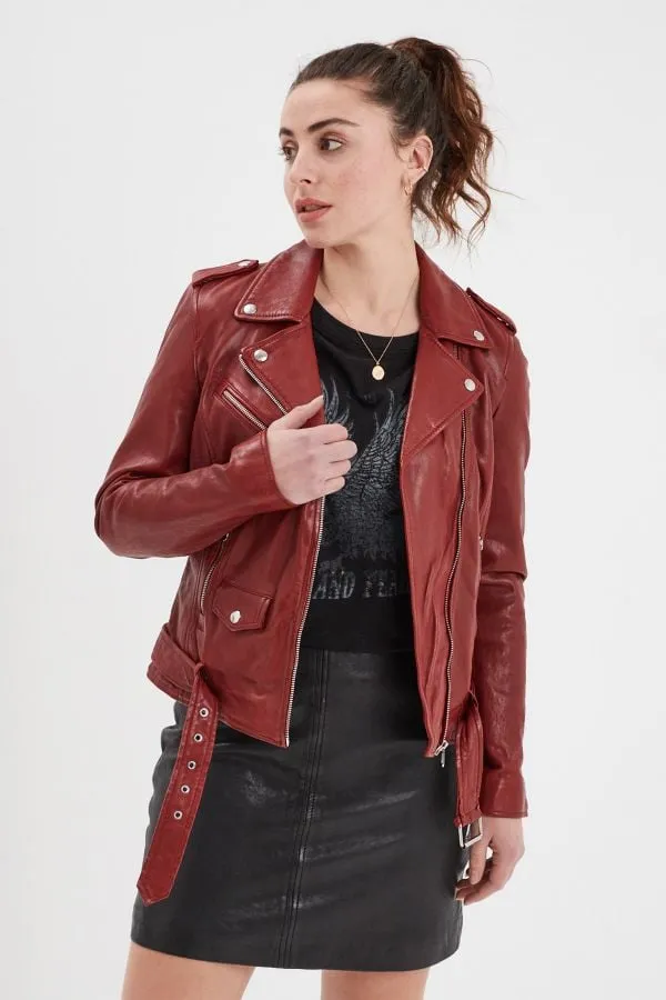 Chaqueta Mujeres Rose Garden Paula Lamb Vita Red Chili