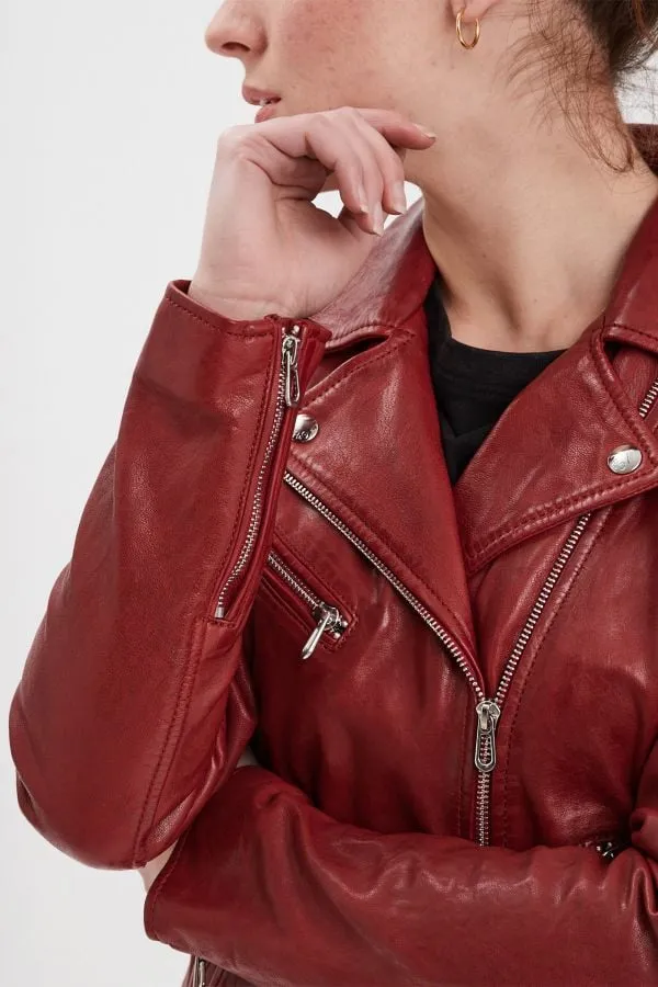 Chaqueta Mujeres Rose Garden Paula Lamb Vita Red Chili