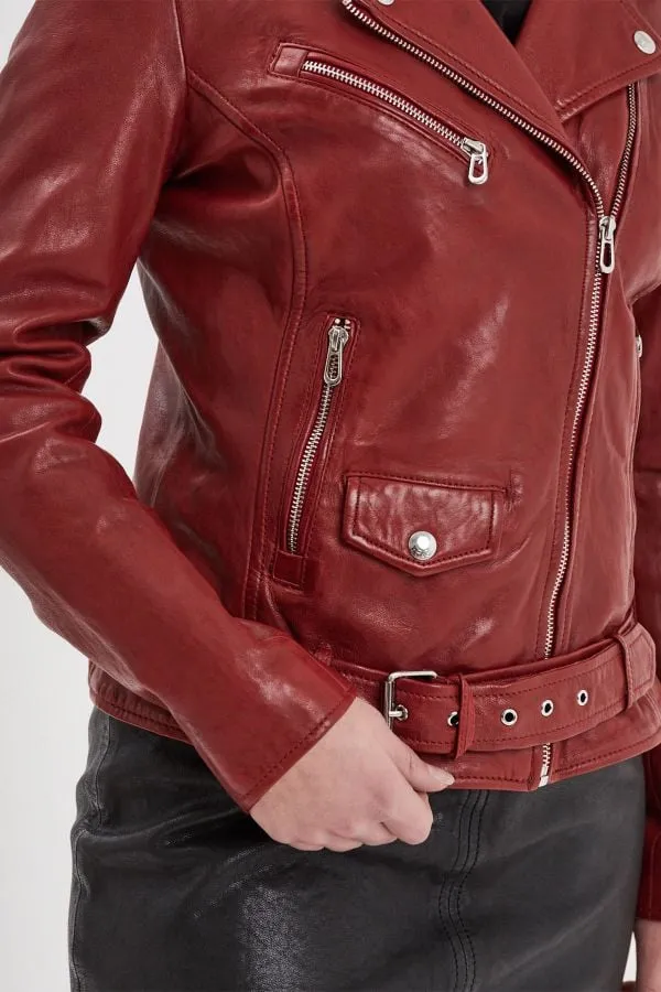 Chaqueta Mujeres Rose Garden Paula Lamb Vita Red Chili