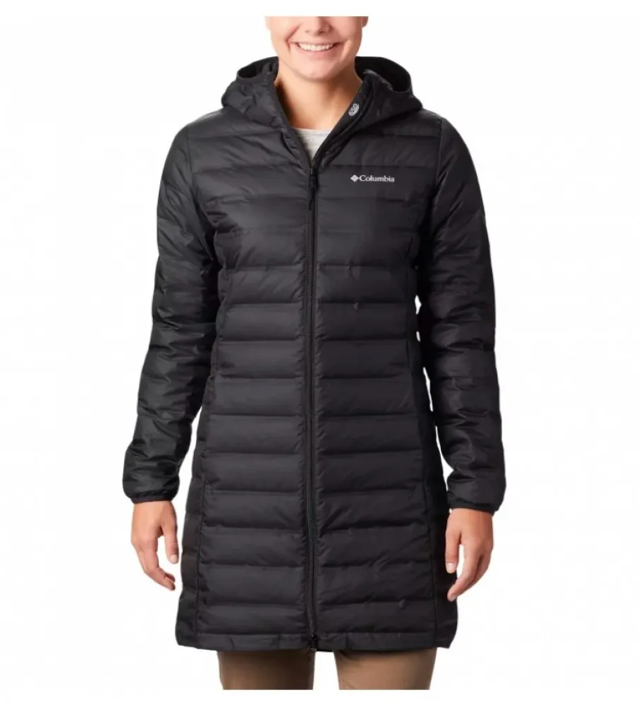 Chaqueta Plumón Larga Lake 22 negro