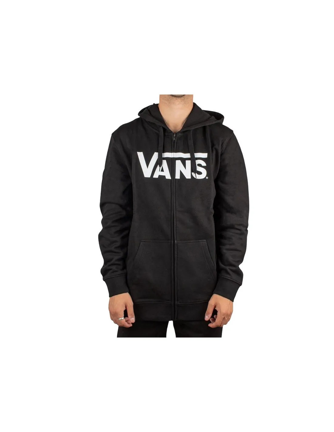 Chaqueta Vans Classic Zip Hombre Black
