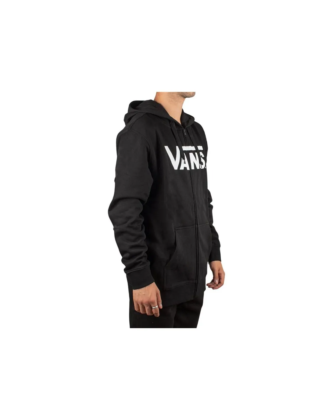 Chaqueta Vans Classic Zip Hombre Black