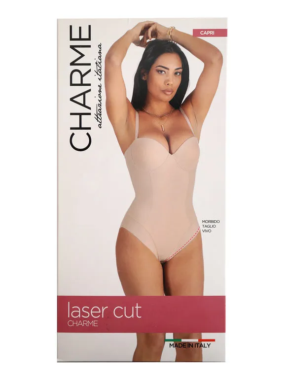 Charme Attrazione Italiana Body CAPRI copa C con relleno y corte láser