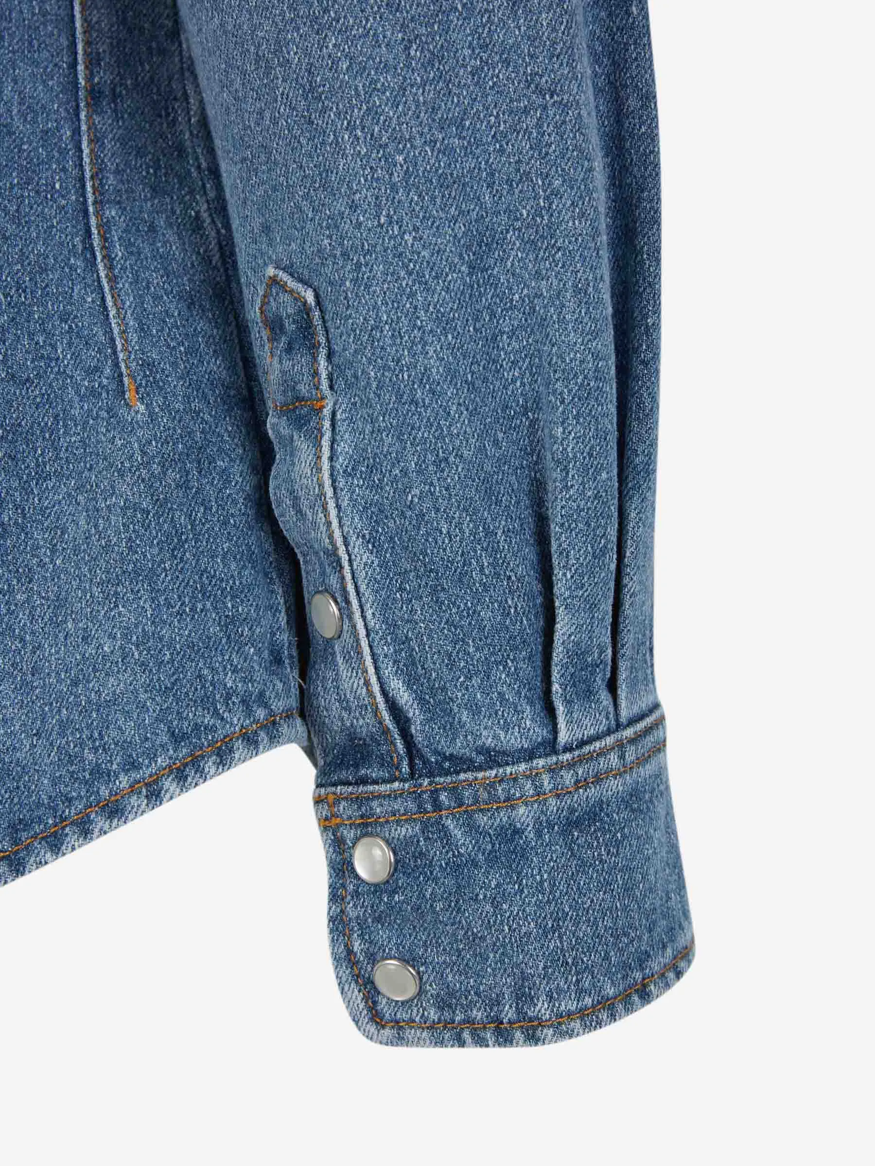 Chloé Sobrecamisa Denim Botones