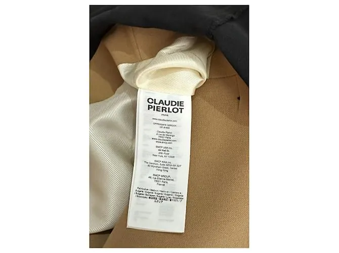 Claudie Pierlot Vestidos Beige 