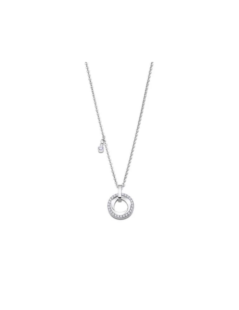 Collar Lotus Style Mujer Acero Aro LS2176