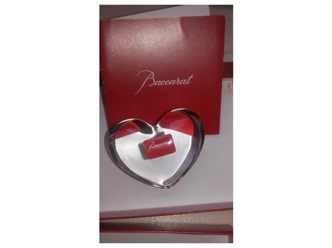 corazón zinzin de Baccarat Blanco 