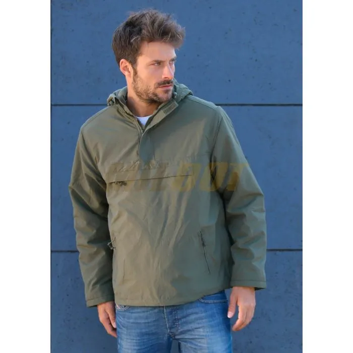Cortavientos impermeable BRANDIT Windbreaker verde