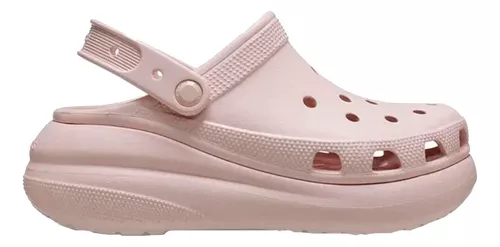 Crocs Originales Classic Crush Mujer Rosa 207521c6ur Empo
