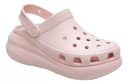 Crocs Originales Classic Crush Mujer Rosa 207521c6ur Empo