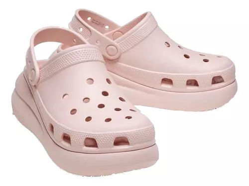 Crocs Originales Classic Crush Mujer Rosa 207521c6ur Empo