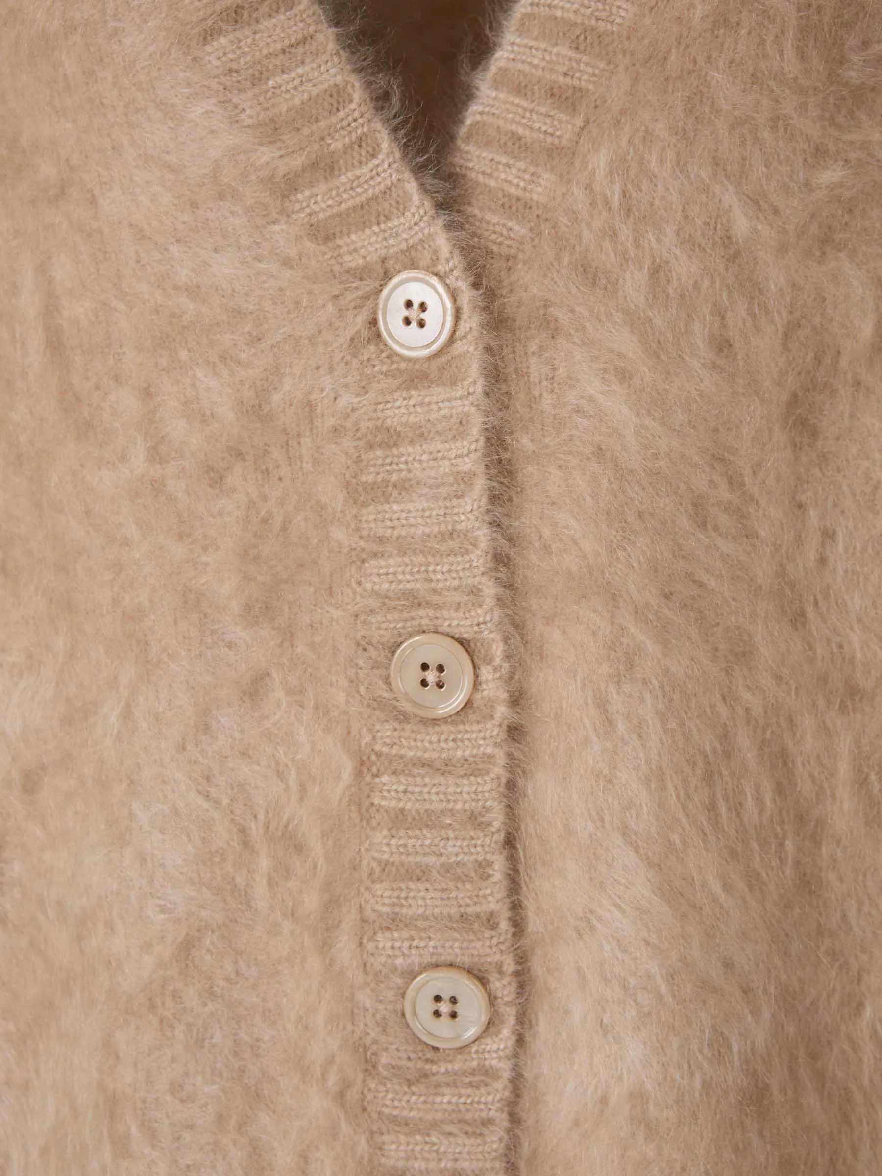Cárdigan Cuello V Cachemira