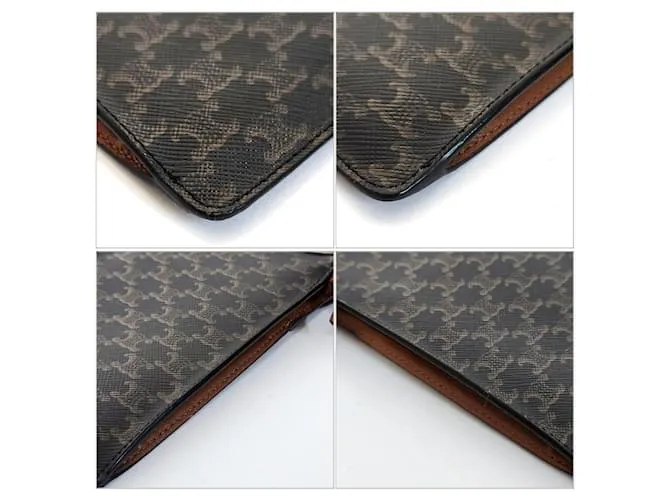 Céline Funda para teléfono Triomphe CELINE Castaño Negro 