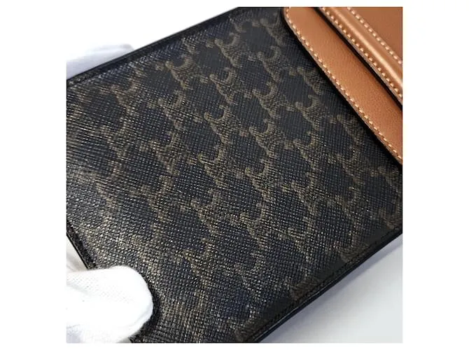 Céline Funda para teléfono Triomphe CELINE Castaño Negro 