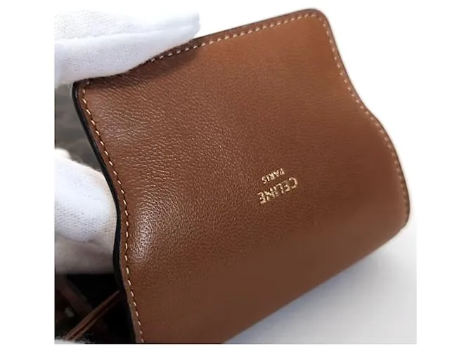 Céline Funda para teléfono Triomphe CELINE Castaño Negro 
