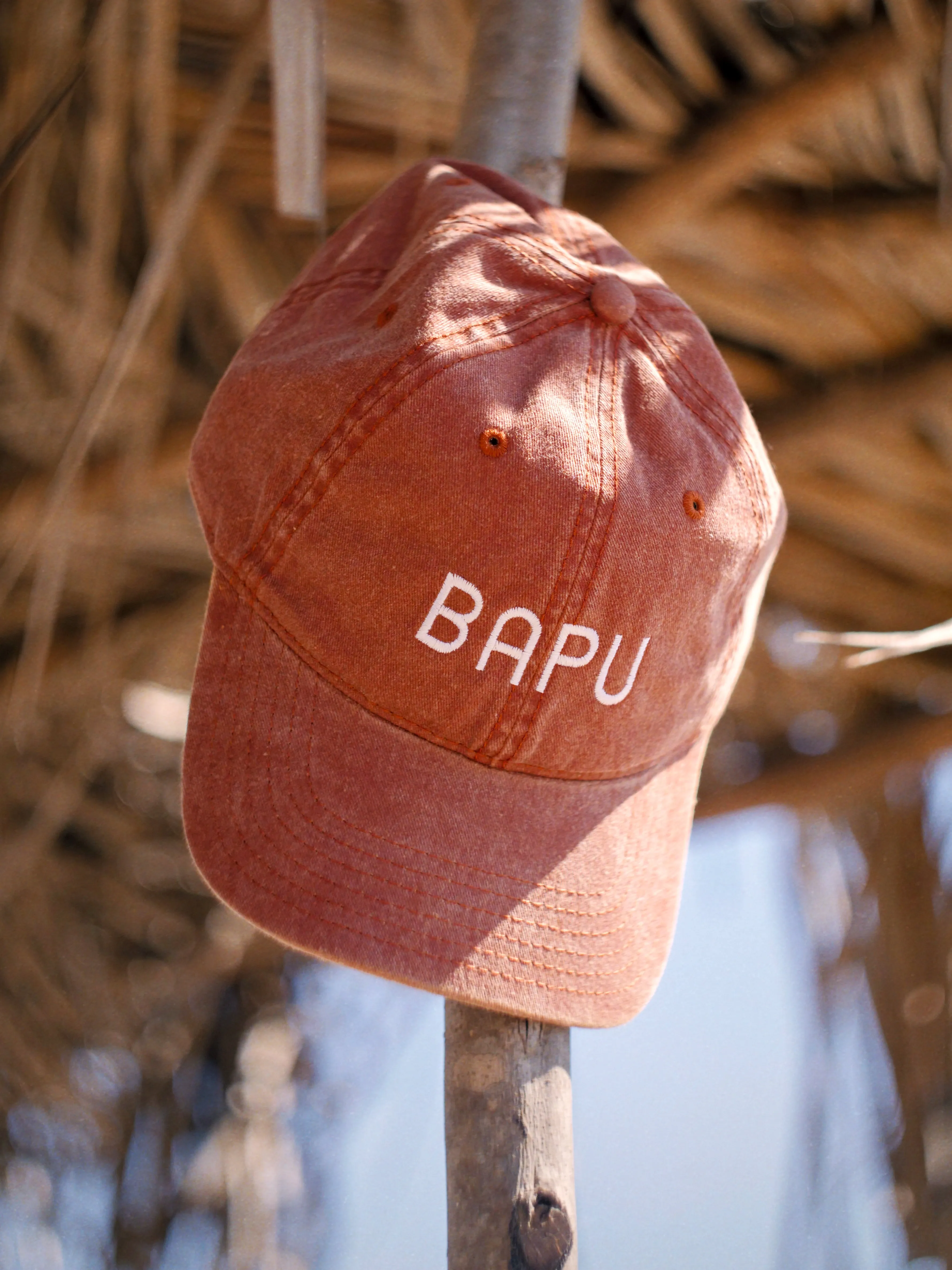 Dad Hat Naranja deslavada