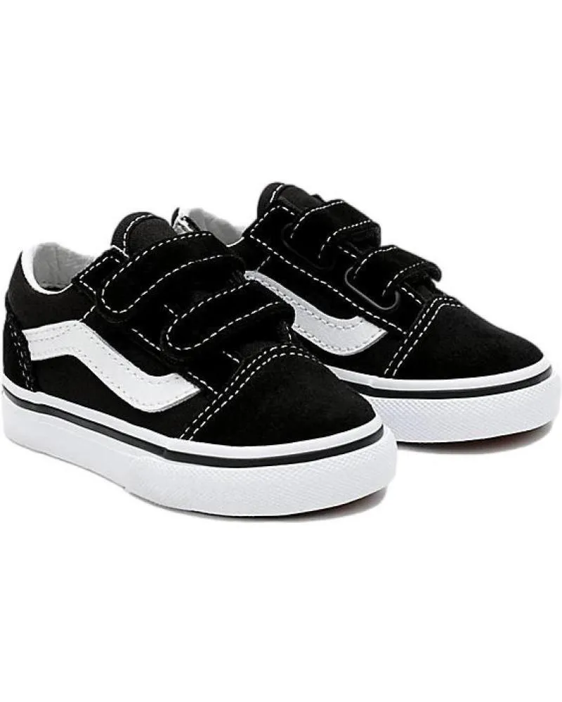Deportivas VANS OFF THE WALL  de Niña y Niño ZAPATILLAS VANS WARD MID V  NEGRO