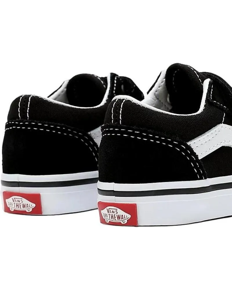 Deportivas VANS OFF THE WALL  de Niña y Niño ZAPATILLAS VANS WARD MID V  NEGRO