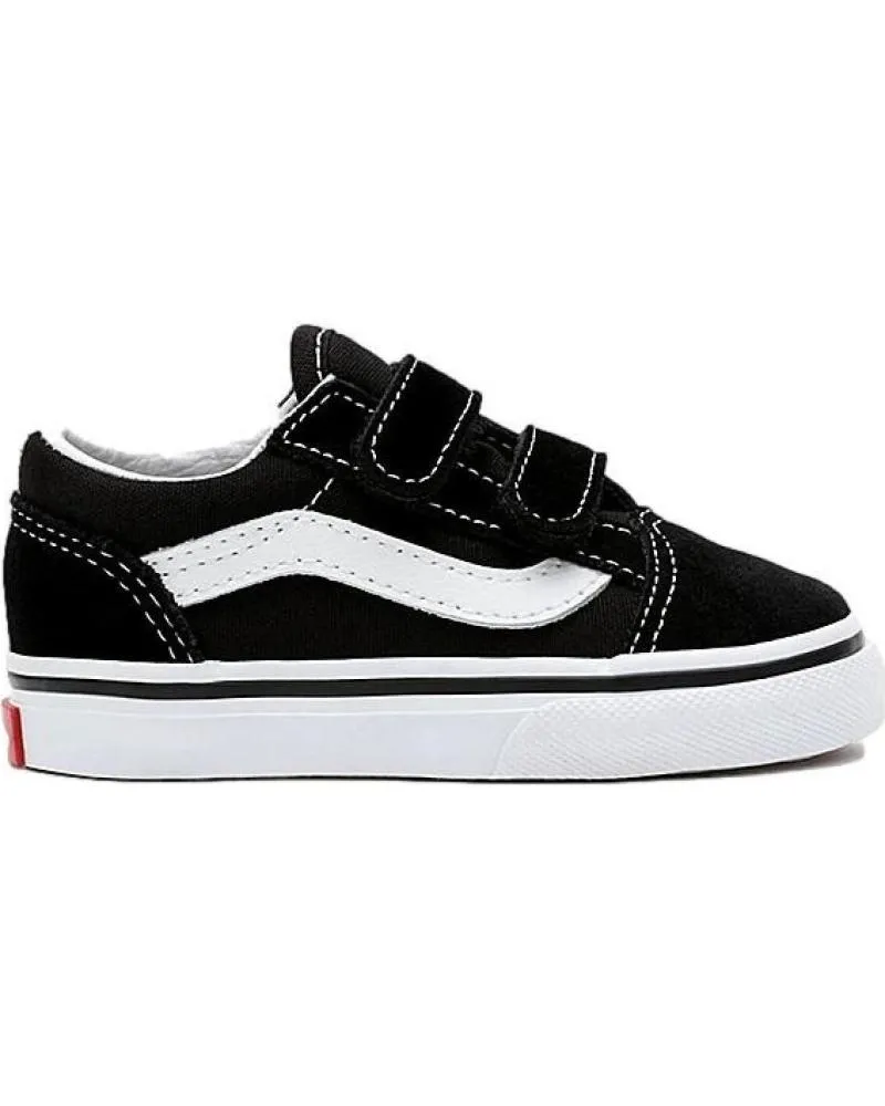Deportivas VANS OFF THE WALL  de Niña y Niño ZAPATILLAS VANS WARD MID V  NEGRO