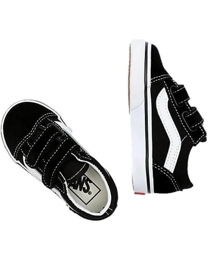 Deportivas VANS OFF THE WALL  de Niña y Niño ZAPATILLAS VANS WARD MID V  NEGRO