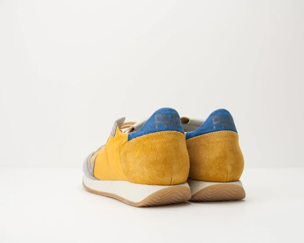 DEPORTIVO  PHILIPPE MODEL  MVLU SY03 MONACO VINTAGE L U 70 YEARS TAUPE JAUNE