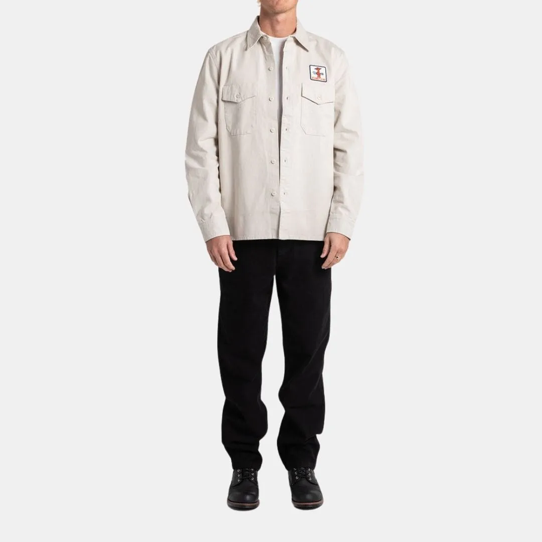 Deus Ex Machina Stripes Shirt Dirty White