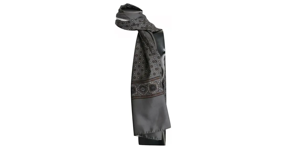Dolce & Gabbana Hombres bufandas Gris 