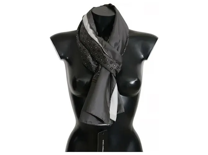 Dolce & Gabbana Hombres bufandas Gris 