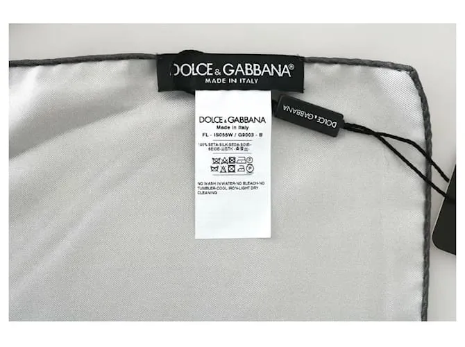 Dolce & Gabbana Hombres bufandas Gris 