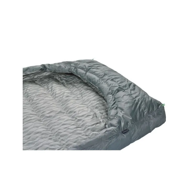 Edredón nórdico de plumón Thermarest Vela 32F/0C Doble (Tormenta)