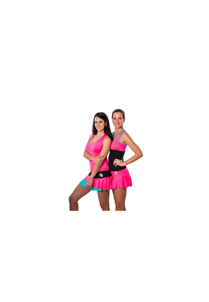 Falda Básica BB Rosa Fluor