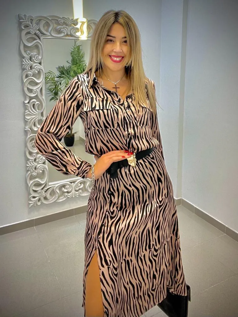 Falda Cebra