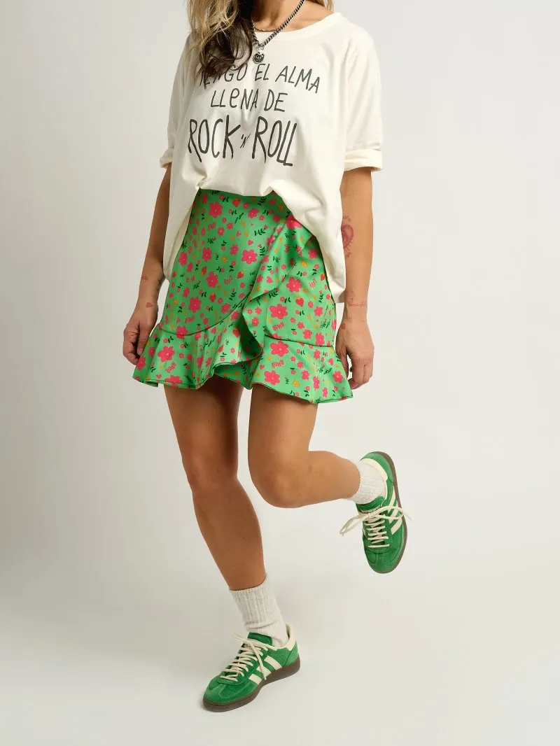 FALDA "AMOR AMOR" VERDE