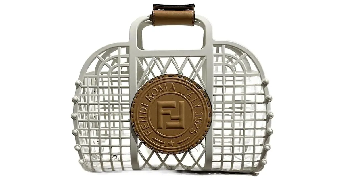 FENDI Bolsos T. Plástico Blanco 