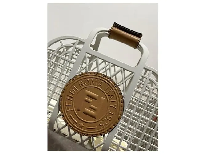 FENDI Bolsos T. Plástico Blanco 