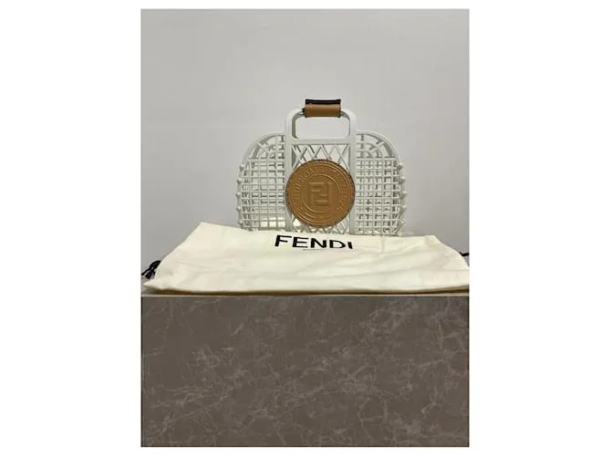 FENDI Bolsos T. Plástico Blanco 