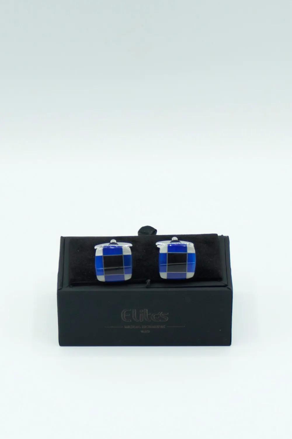 Gemelos metalicos Smartmen cuadros azul SMARTMEN