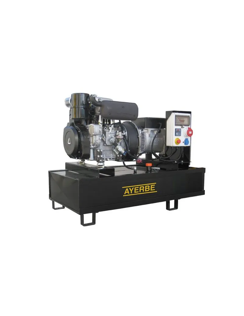 GENERADOR ELéCTRICO AYERBE AY150010 TX | LOMBARDINI AIRE ESTANDAR AUTOMÁTICO