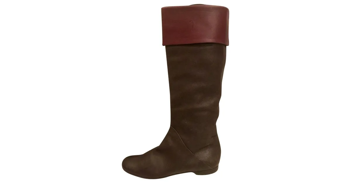 Giuseppe Zanotti Botas de equitación o por encima de la rodilla Castaña Marrón oscuro 