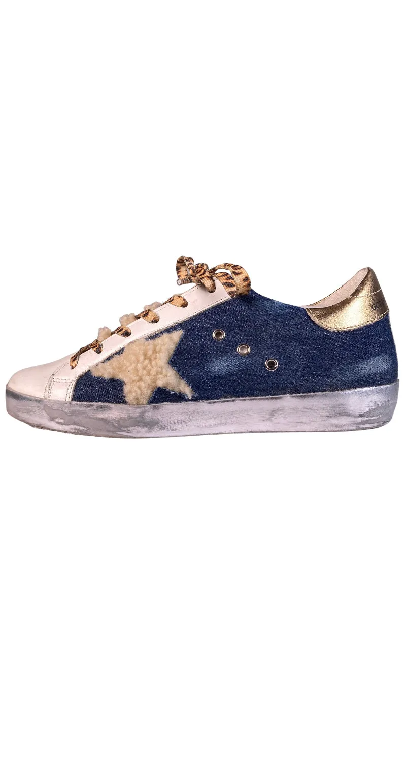GOLDEN GOOSE Zapatillas Superstar Denim