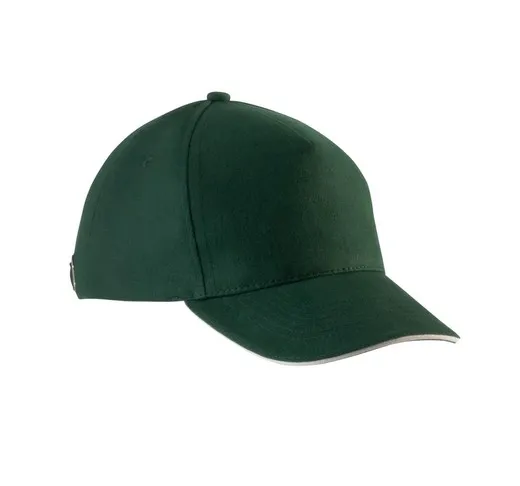 GORRA PARA NIÑO CON SÁNDWICH CONTRASTADO  5 PANELES