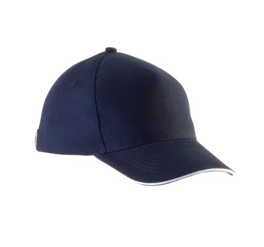 GORRA PARA NIÑO CON SÁNDWICH CONTRASTADO  5 PANELES