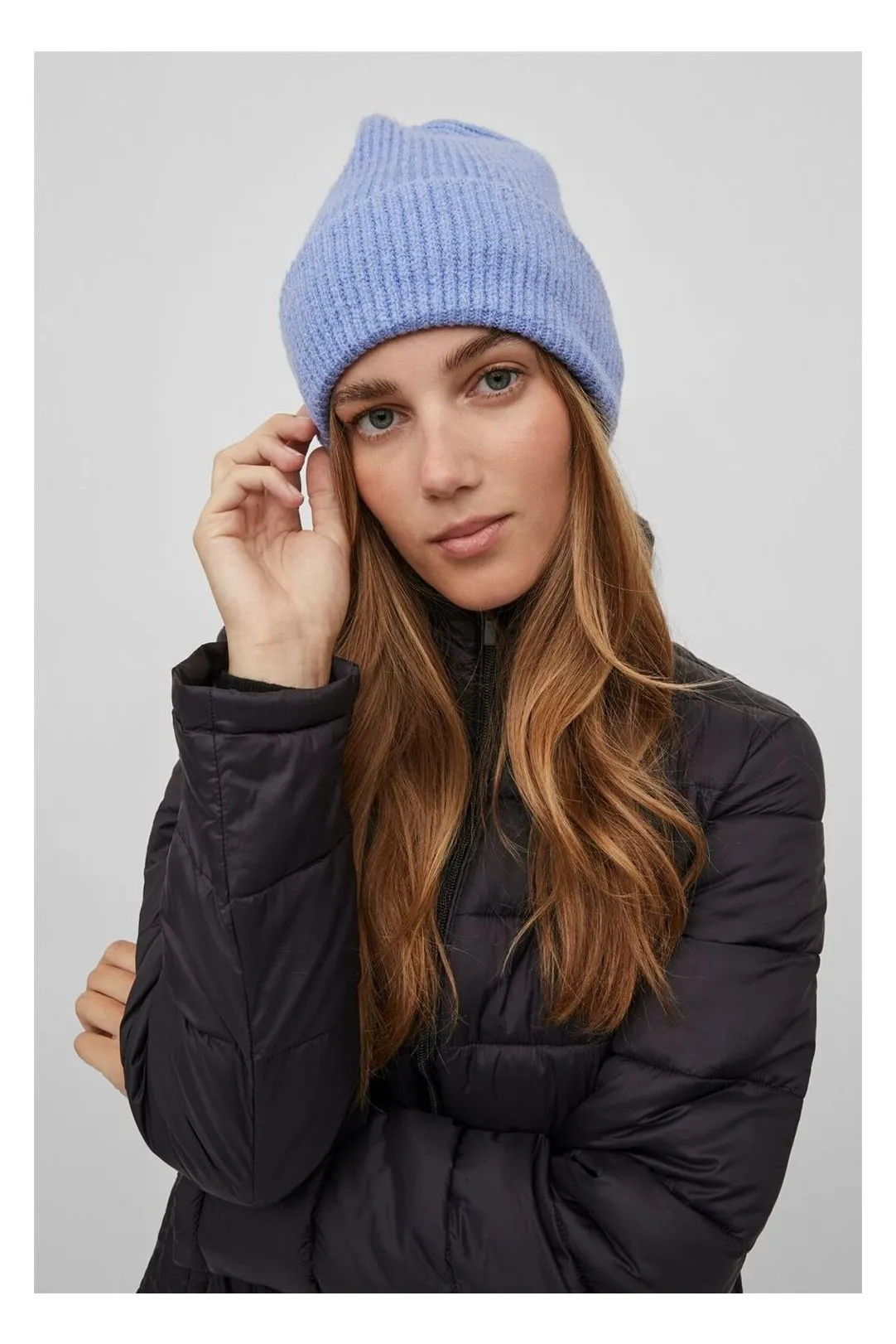 Gorro punto Vidella azul
