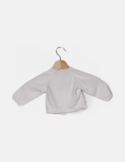 Grain de Blé Jersey blanco botones