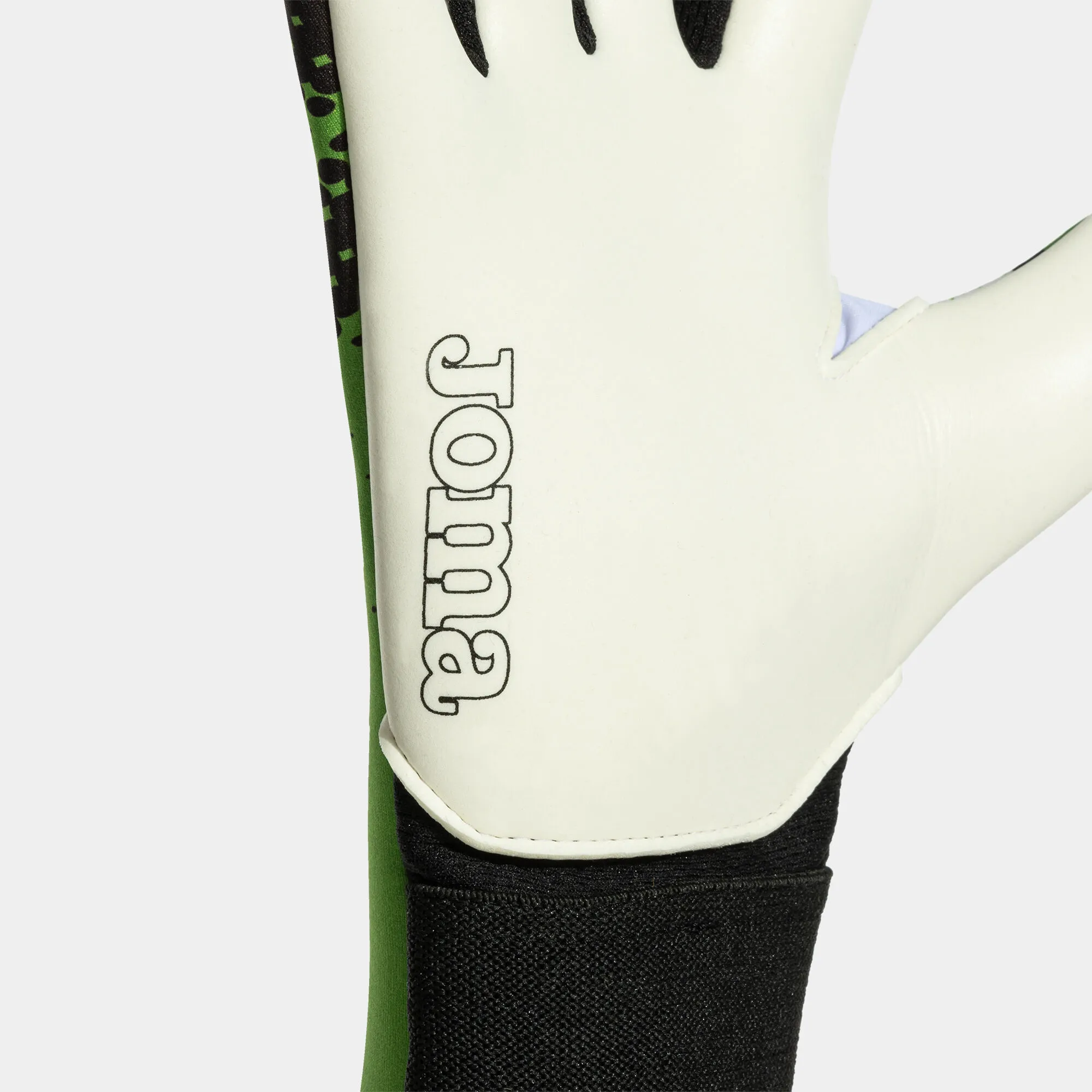 Guantes portero fútbol Hunter verde flúor negro