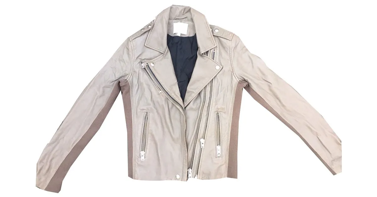 Iro Chaqueta de motorista Caramelo 